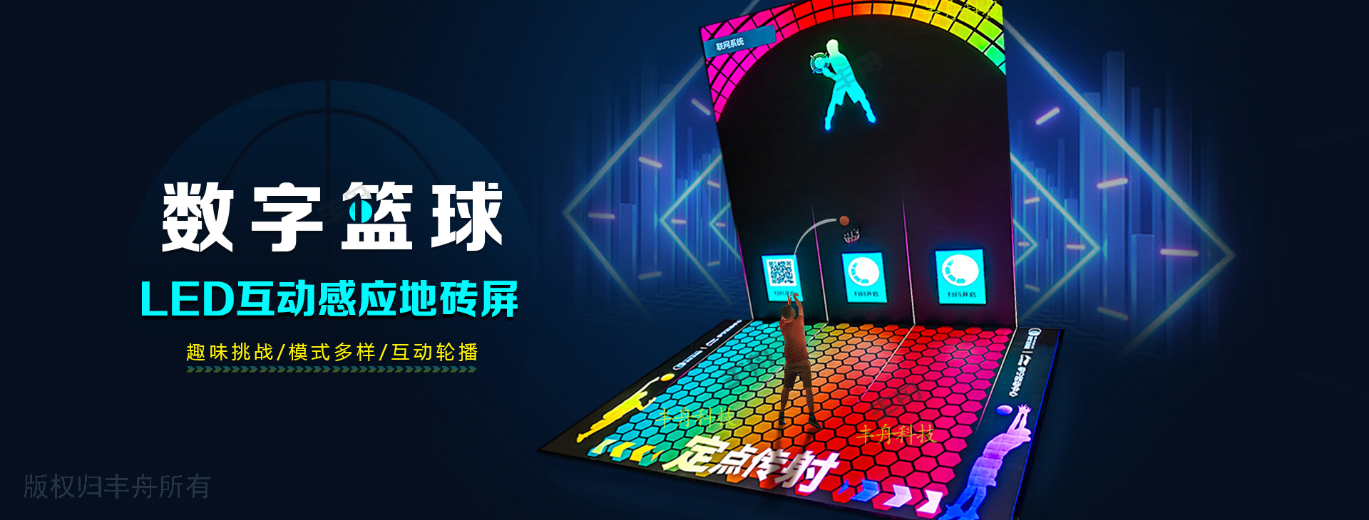 籃球LED地磚屏
